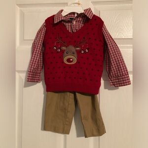 Holiday 3 piece toddler set